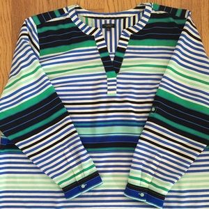 Talbots Striped Tunic